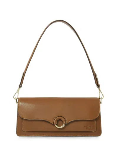 Osprey Ring-detail Shoulder Bag In Brown