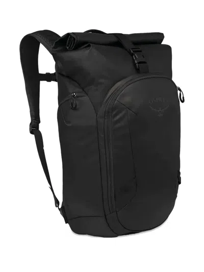Osprey Roll-top Backpack In Black