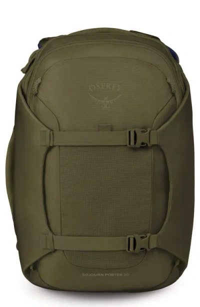 Osprey Sojourn Porter 30l Travel Backpack In Moss Green