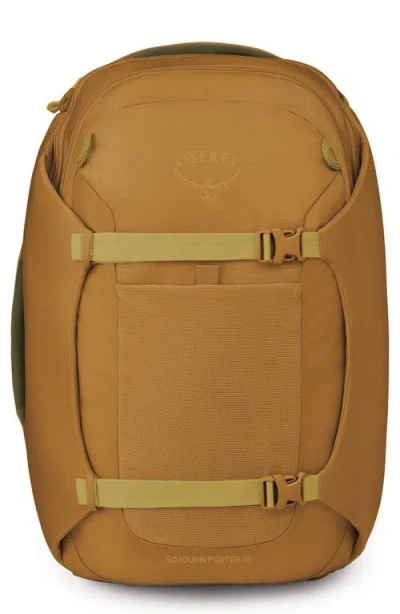 Osprey Sojourn Porter 46-liter Recycled Nylon Travel Backpack In Barley Brown