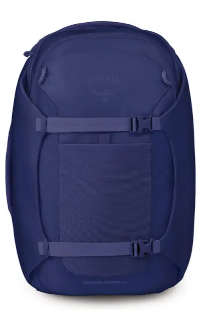 Osprey Sojourn Porter 46-liter Recycled Nylon Travel Backpack In Deep Fig