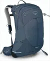 Osprey Technical Blue Backpack With Ventilated Mesh Back Panel In Blue
