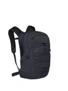 Osprey Textured-panel Drawstring Backpack In Black