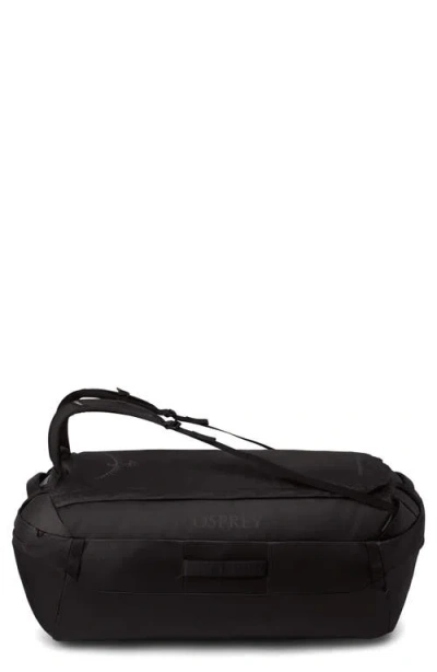Osprey Transporter 150-liter Duffle Luggage In Raven Black/black