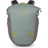 Osprey Transporter 22-liter Zinch Backpack In Frosty Mint/soundwave Grey