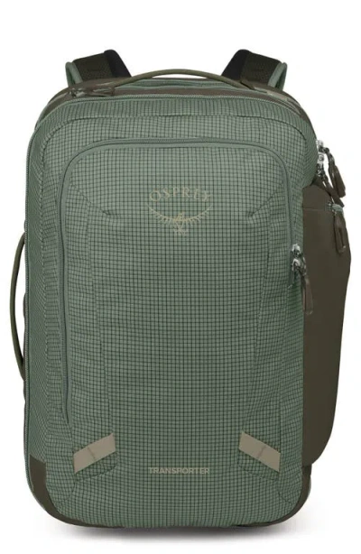 Osprey Transporter 36-liter Travel Backpack In Pine Leaf Earl Grey