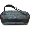 Osprey Transporter 65 Duffle Backpack In Palm Leaf Glitch Print