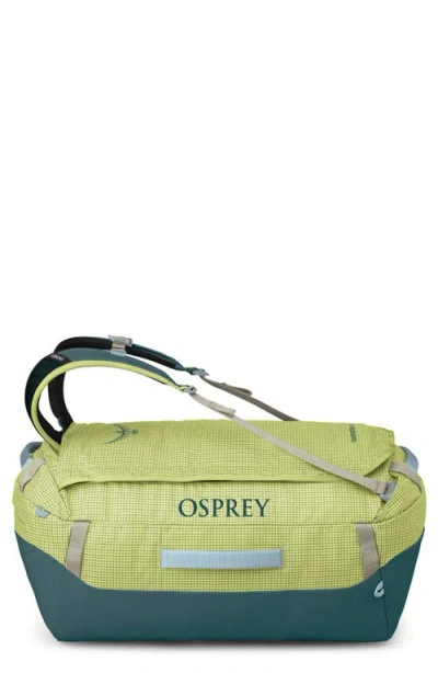 Osprey Transporter 65-liter Duffle Luggage In Green