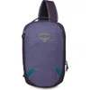 Osprey Transporter Water Resistant Sling Bag In Euphoria Purple/purple Ink