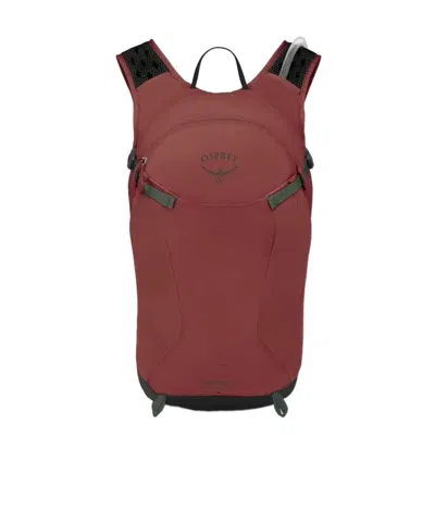 Osprey Zippered Backpack In Red
