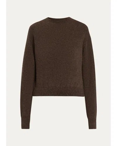 Ossou Ada Wool-blend Sweater In Sorrel