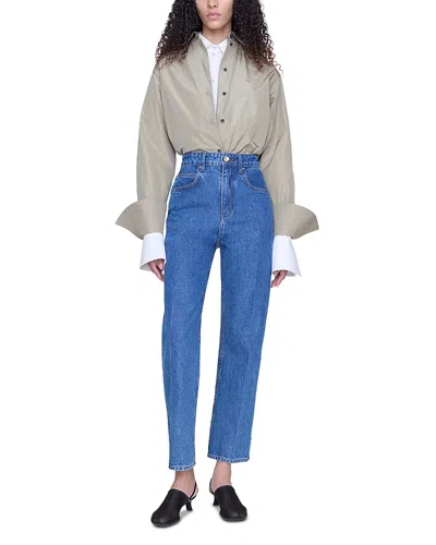 Ossou Drift Straight Leg Jeans In Horizon Wash In Multi