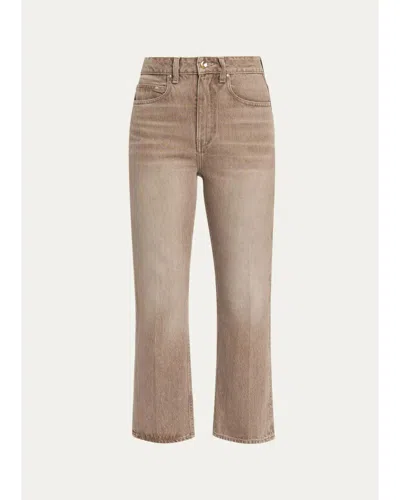 Ossou Drift Straight-leg Jeans In Rye Wash