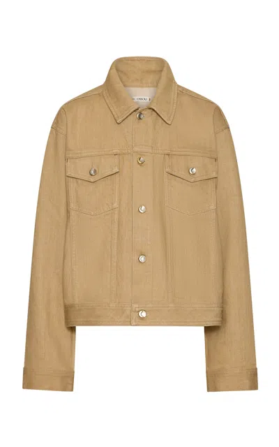 Ossou Hollin Cotton Jacket In Brown