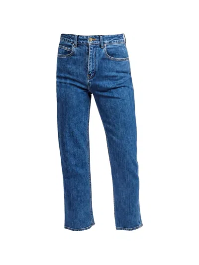 Ossou Hover Straight-leg Jeans In Blue