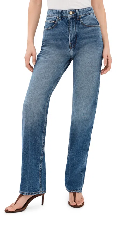 Ossou Noon Jeans Cloud Wash With Crease