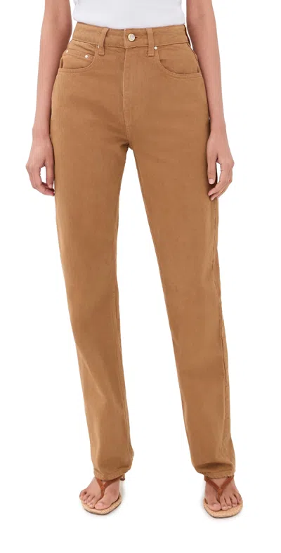 Ossou Noon Jeans Saddle Wash In Brown