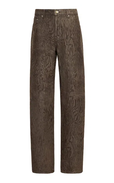 Ossou Rider Organic Cotton Jeans In Gray