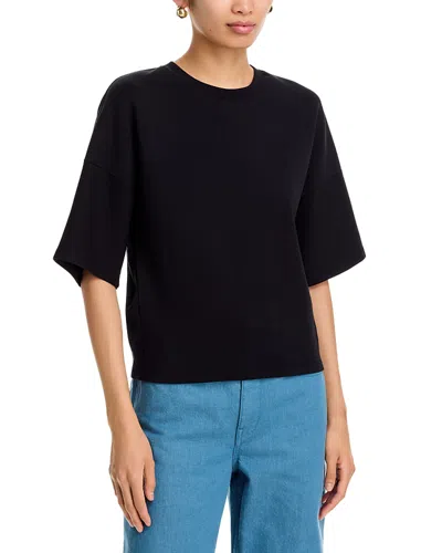 Ossou Rift Cotton Blend T Shirt In Black