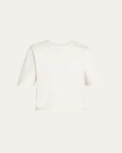 Ossou Rift Relaxed Boxy T-shirt In Brown