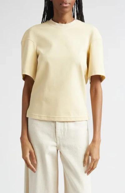 Ossou Shale Jersey T-shirt In Yellow