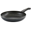 Oster 10.2 In Pallermo Nonstick Aluminum Frying Pan In Graphite Grey In Black