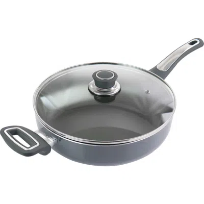 OSTER OSTER 3.5 QUART ALUMINUM SAUTE PAN WITH LID