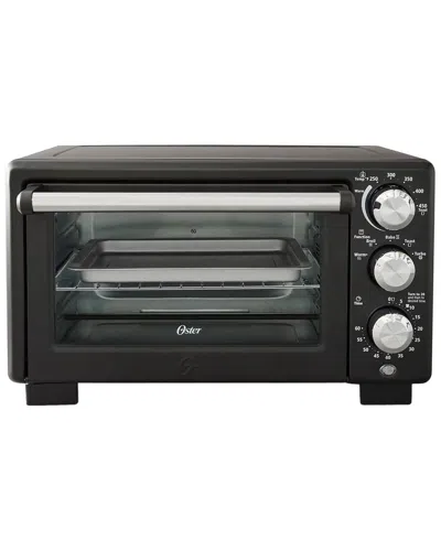 Oster 5-in-1 Function 4 Slice Countertop Convection Oven In Black