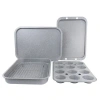 Oster 5 Piece Carbon Steel Roasting And Baking Set In Gray