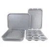 Oster 5 Piece Carbon Steel Roasting And Baking Set In Gray