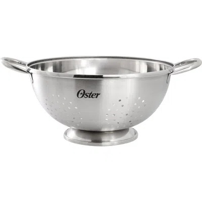Oster 5 Quart Stainless Steel Colander In Silver