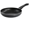 Oster 9.4 In Nonstick Aluminum Frying Pan In Graphite Grey In Black