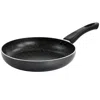 Oster 9.4 In Nonstick Aluminum Frying Pan In Graphite Grey In Black