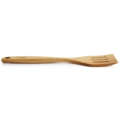 Oster Acacia Wood Slotted Turner Cooking Utensil In Brown