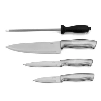 Oster Baldwyn 4 Piece Assorted Knife Set In Steel