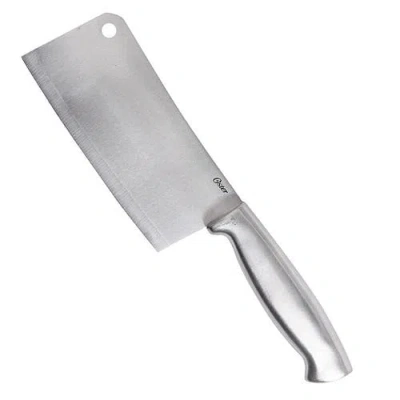 Oster Baldwyn 6.25 Inch Stainless Steel Cleaver Knife In Silver