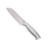 Oster Baldwyn 6.5 Inch High Carbon Stainless Steel Santoku Knife In Silver