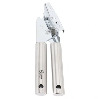 Oster Baldwyn 7.5 Inch Stainless Steel Can Opener In Silver