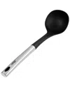 Oster Baldwyn Nylon Ladle Kitchen Utensil With Stainless Steel Handle In Silver