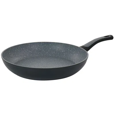 OSTER BASTONE 12 INCH ALUMINUM NONSTICK FRYING PAN IN SPECKLED GRAY