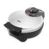 Oster Stainless Steel Belgian Waffle Maker With Adjustable Temperature Control In Silver