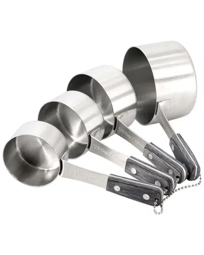 Oster Blakeley 4pc Stainless Steel Measuring Cup Set