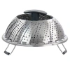 Oster Bluemarine Expandable Stainless Steel Steamer Basket In Silver