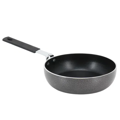 Oster Cambourne 6.5 Inch Aluminum Mini Frying Pan With Bakelite Handle In Black In Gray