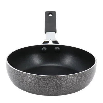 Oster Cambourne 6.5 Inch Aluminum Mini Frying Pan With Bakelite Handle In Black