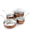 Oster Carabello 9pc Stainless Steel Cookware Set