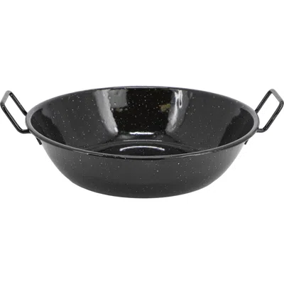 Oster Castillo 12 Inch Enamel On Steel Paella Pan In Black