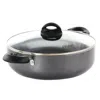 Oster Clairborne 6 Quart Nonstick Aluminum Everyday Pan In Grey In Gray