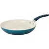 Oster Corbett 12 Inch Nonstick Aluminum Frying Pan In Blue
