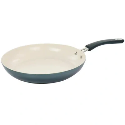 Oster Corbett 12 Inch Nonstick Aluminum Frying Pan In Blue